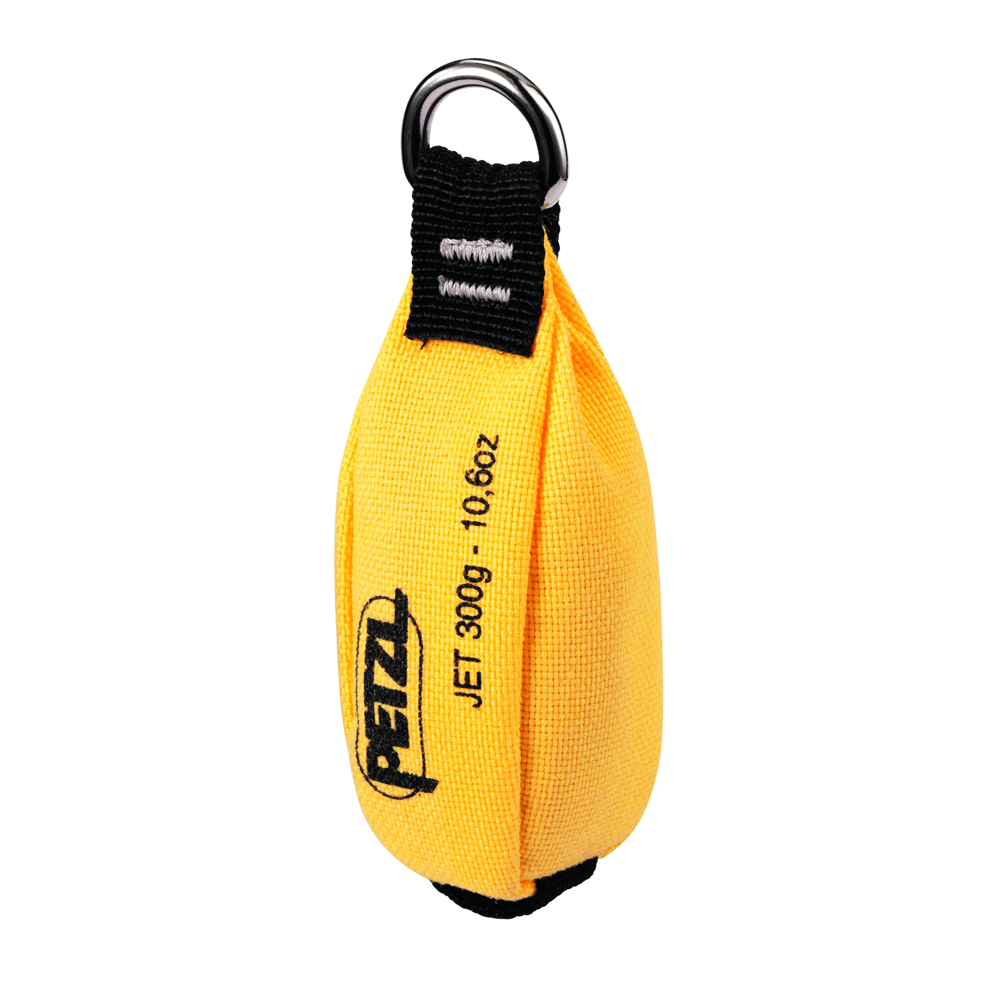 Petzl JET Throw Bag - 300g, Double-Layer Construction, Streamlined Shape, Yellow, Model# S02Y 300